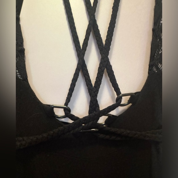 Free People Afternoon Delight Black Asymmetrical Dress, Size S. Worn once. - Picture 3 of 10